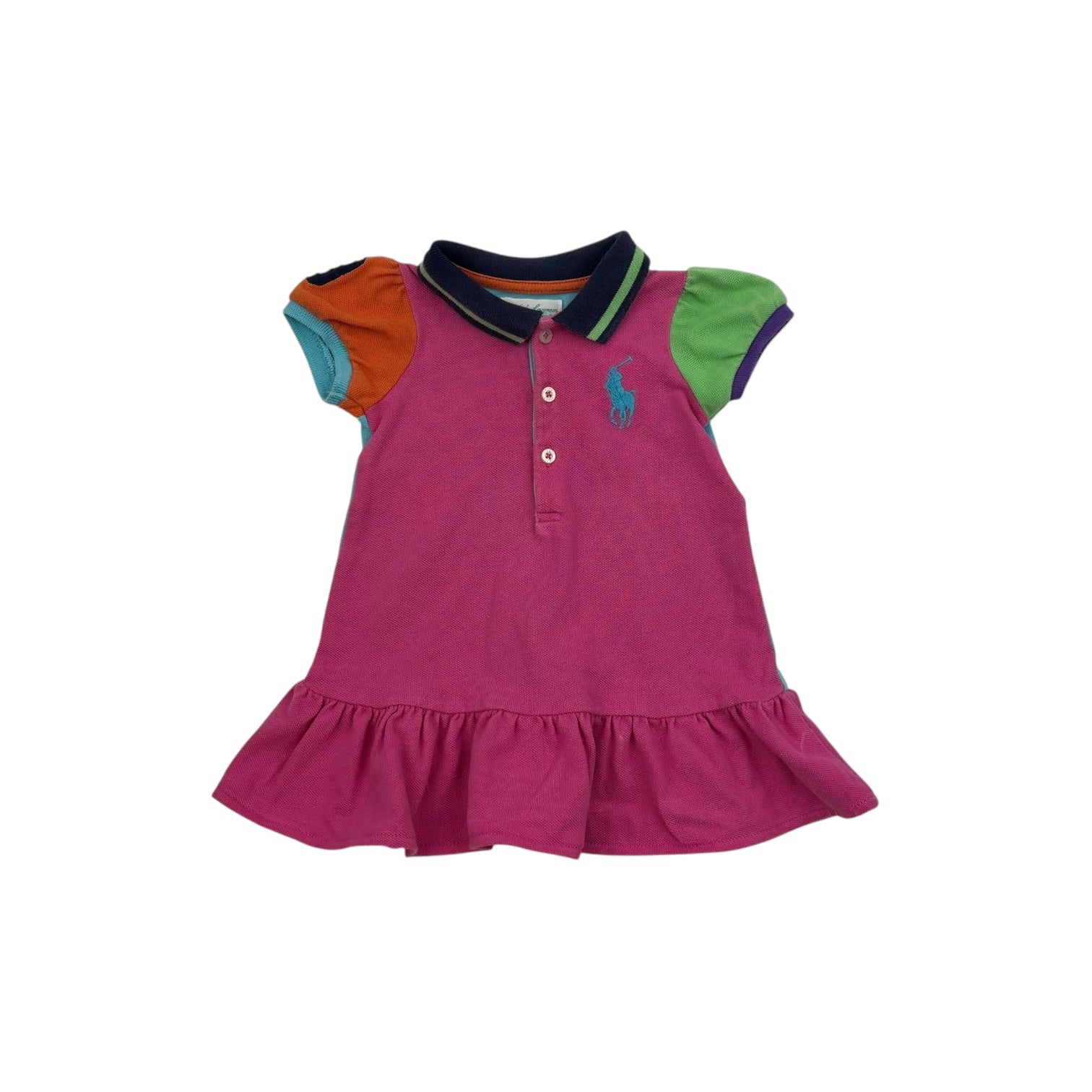 Ralph Lauren Colourful Polo Dress, Size 00