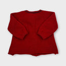 La Stupenderia Red Knit Cardigan, Size 000