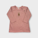 Purebaby Pink Bunny Sweater Dress, Size 1