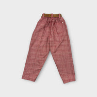 Pico Flower Red Herringbone 2 Piece Set, Size 5