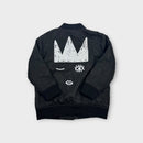 Tiny Tribe Black Bomber Jacket, Size 5