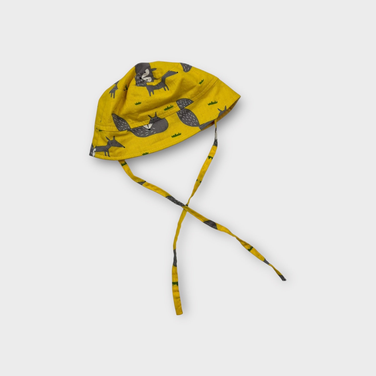 Yellow Fox Bucket Hat, Size 00