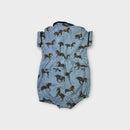 Rock Your Kid Horse Romper, Size 4