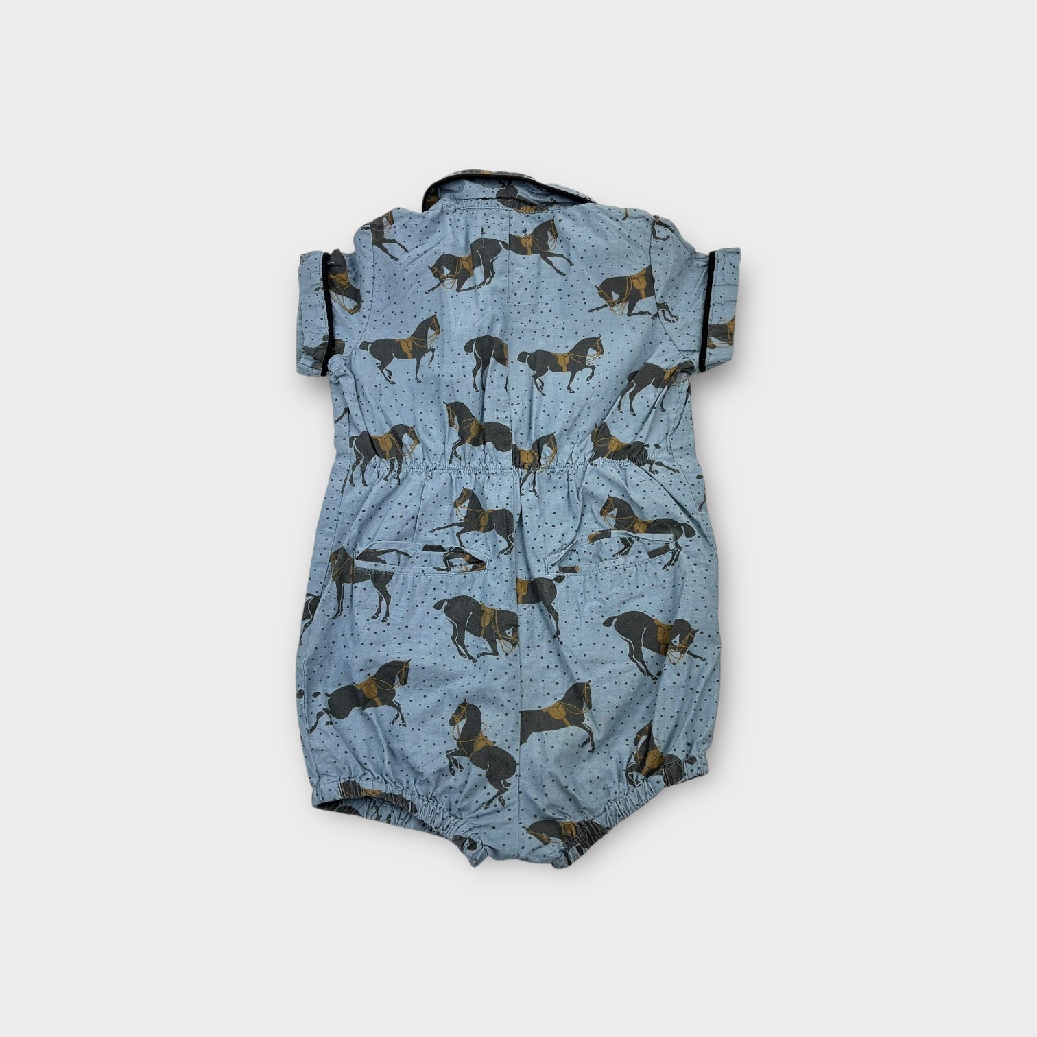Rock Your Kid Horse Romper, Size 4