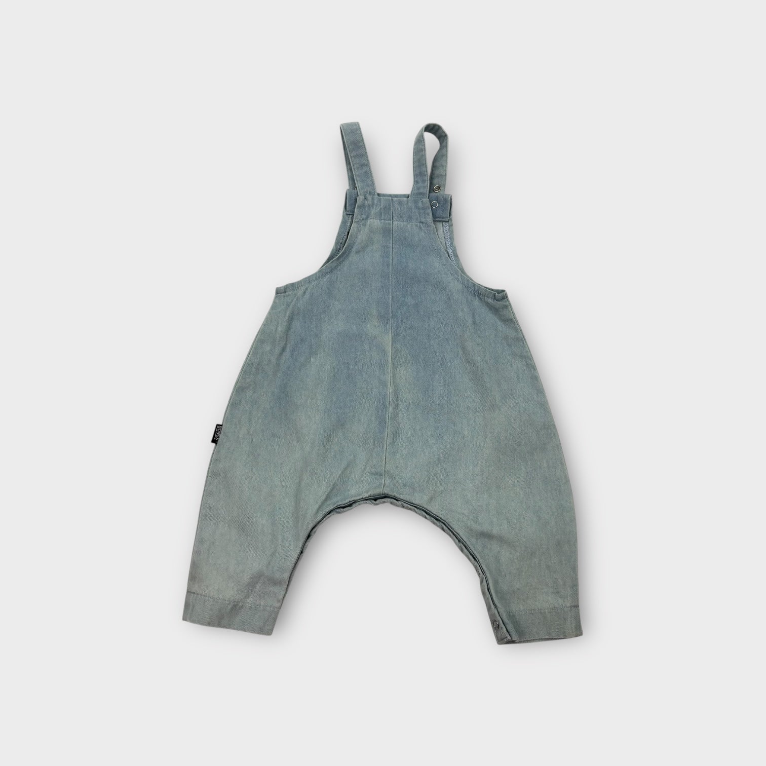Bonds Chambray Overalls, Size 000