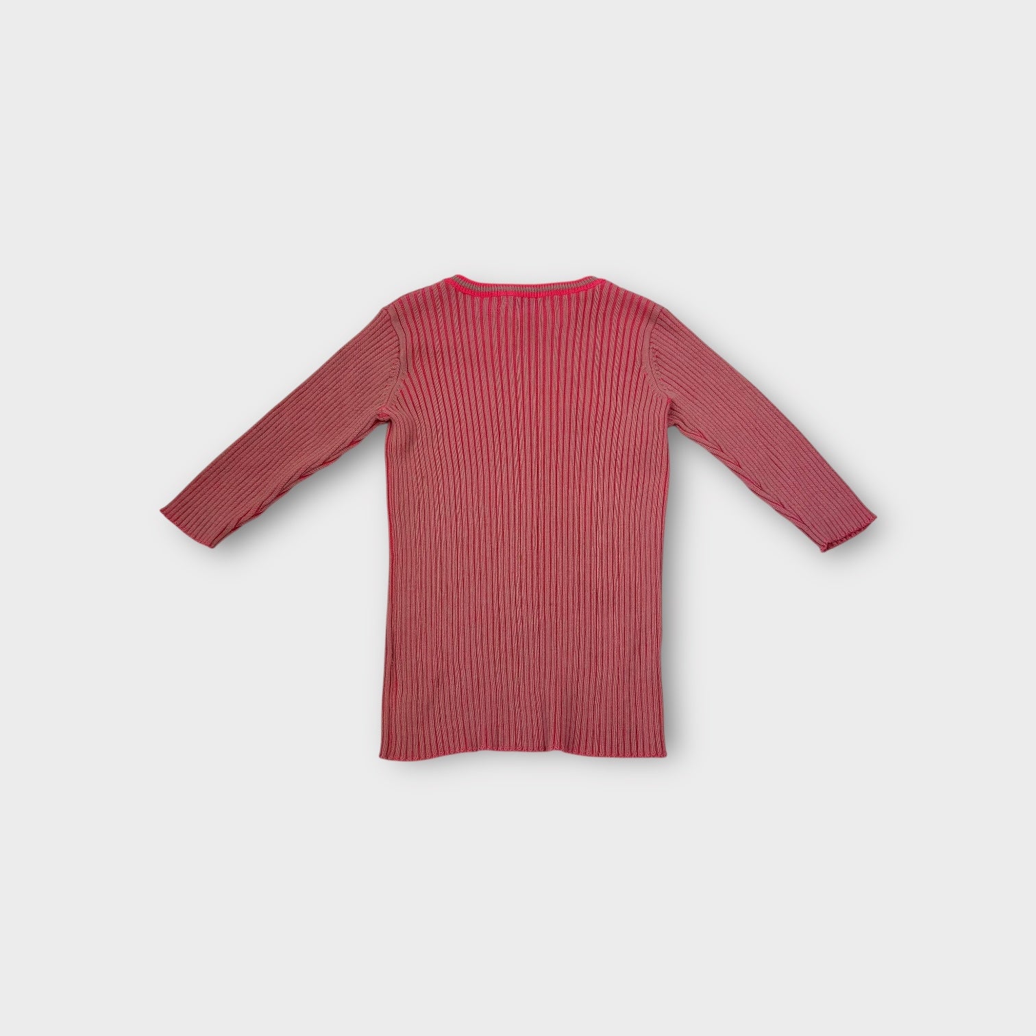 Stella McCartney Pink Ribbed Top, Size 8