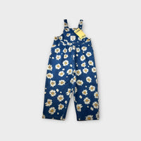Goldie & Ace Daisies Denim Overalls, Size 3