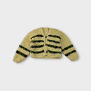 Handmade Chenille Knit Cardigan, Size 7