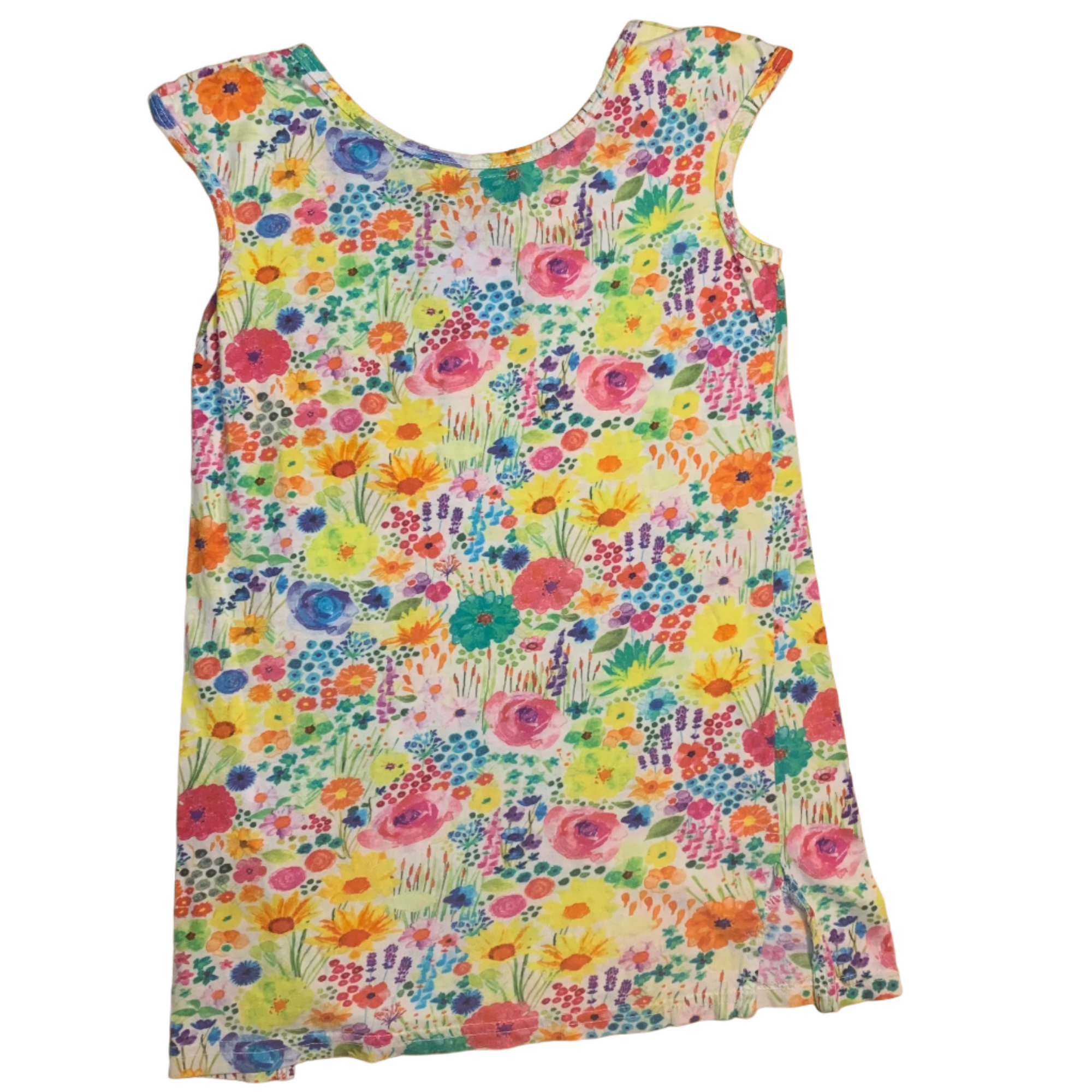 Kip & Co Floral Singlet, Size 4-5