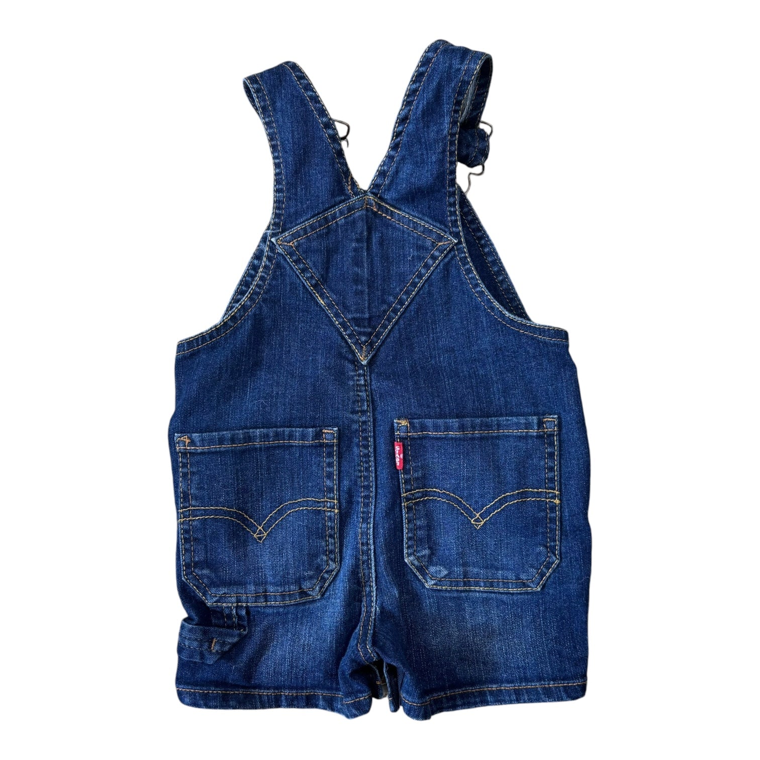 Levi's Indigo Denim Shortalls, Size 00