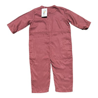 We Roam Rust Long Sleeve Jumpsuit, Size 3