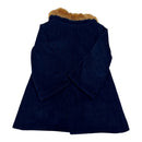 Dream Navy Cord Coat, Size 2-3
