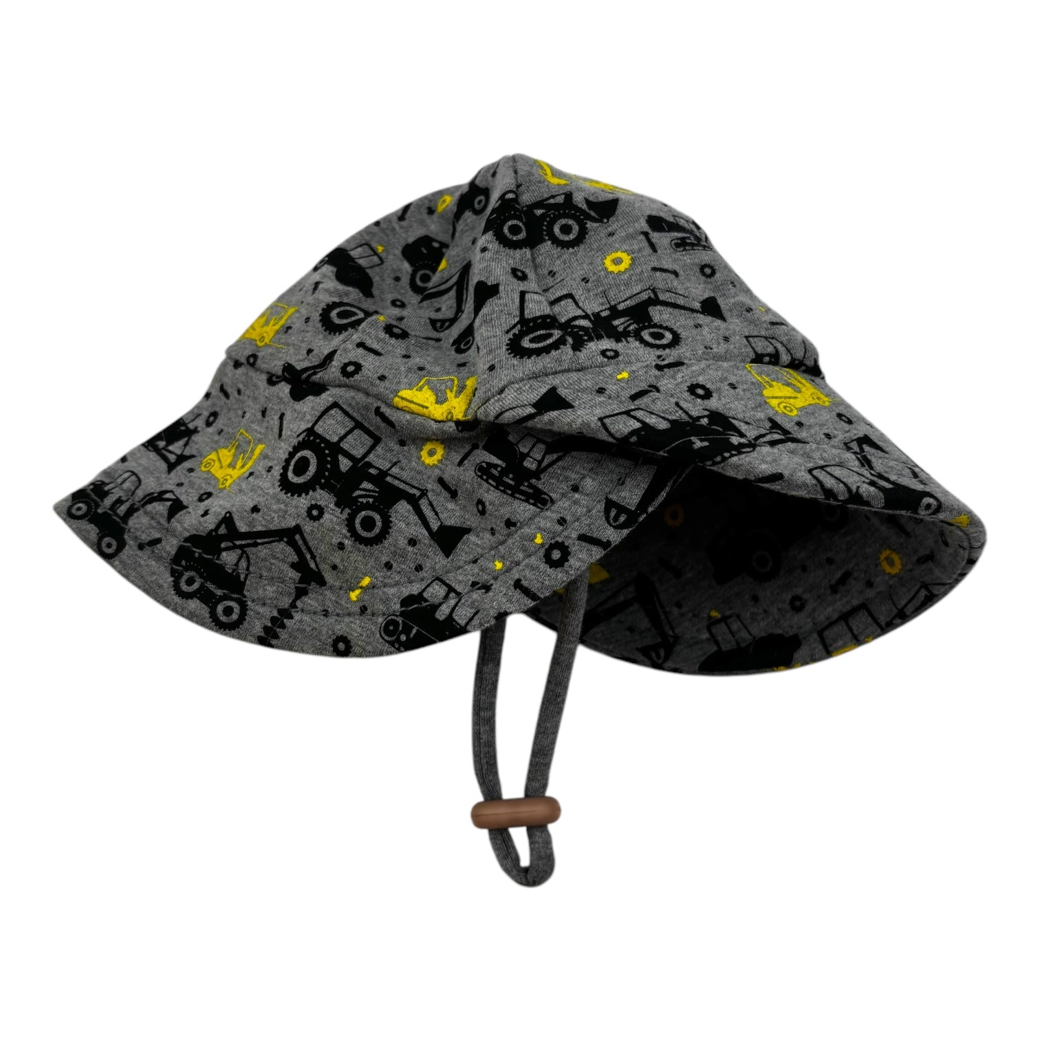 Tractor Print Bedhead Hat, Size XXS