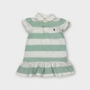 Ralph Lauren Teal Stripe Polo Dress, Size 00