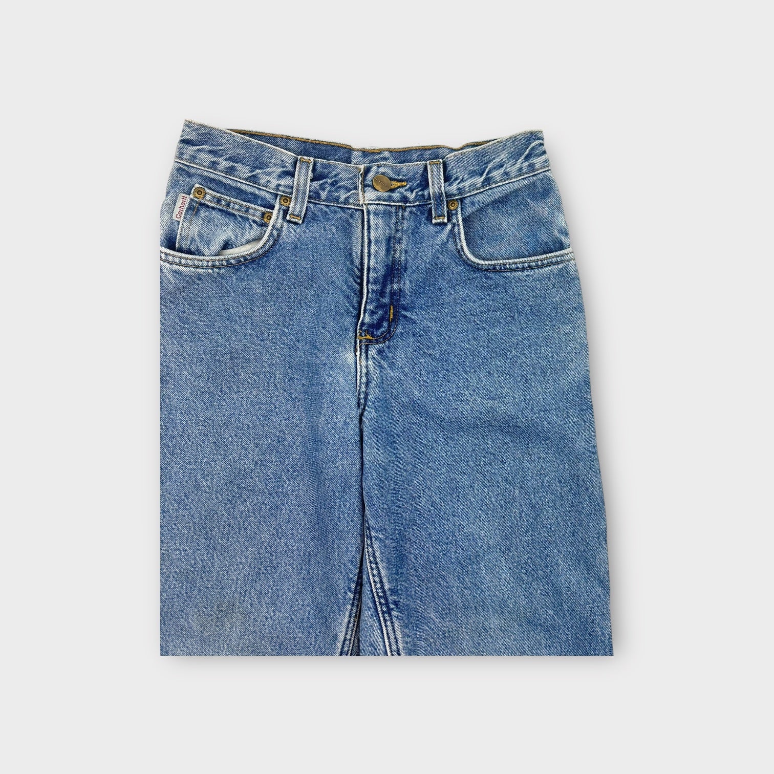 Carhartt Fleece Lined Denim Jeans, Size 12