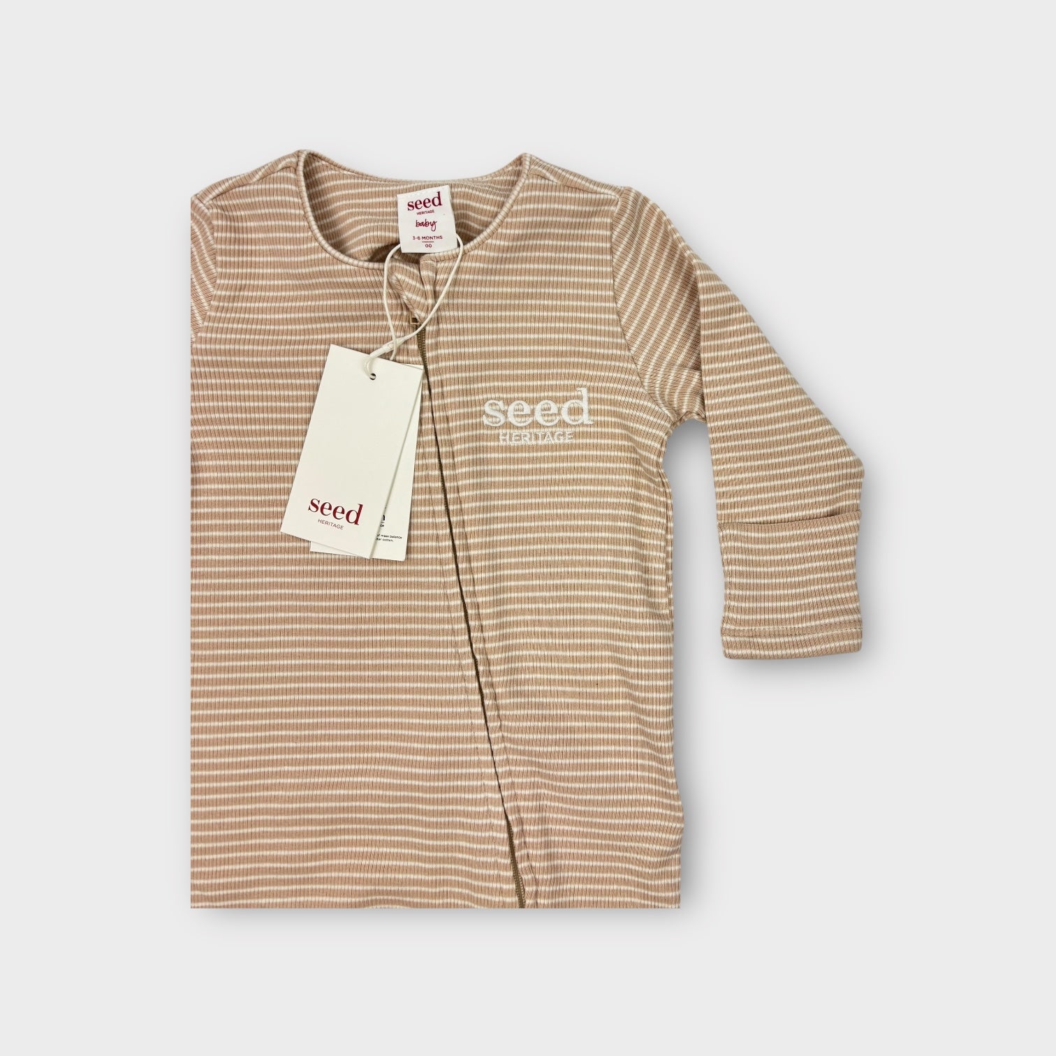 Seed Heritage Stripe Onesie, Size 00