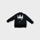 Tiny Tribe Black Bomber Jacket, Size 5