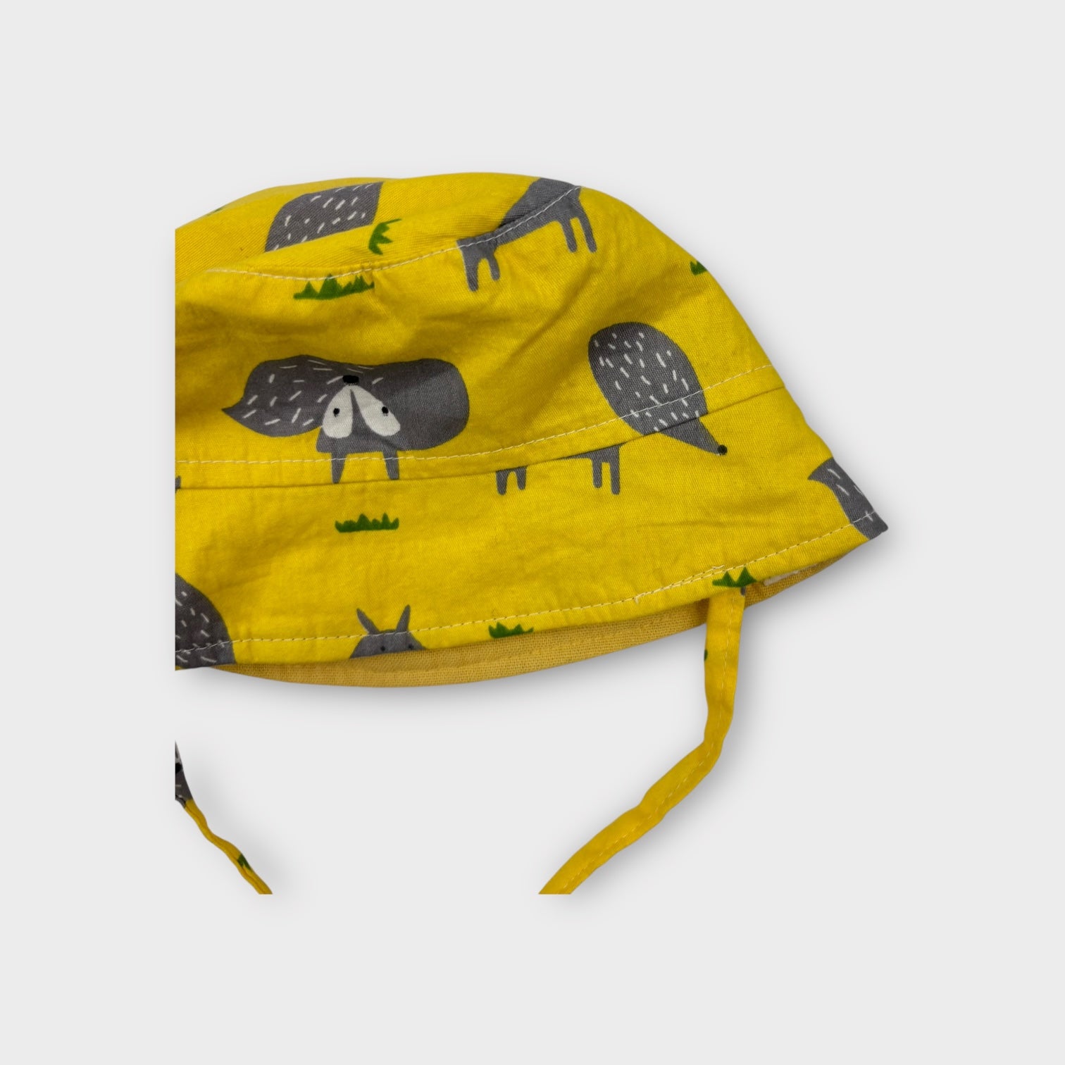 Yellow Fox Bucket Hat, Size 00