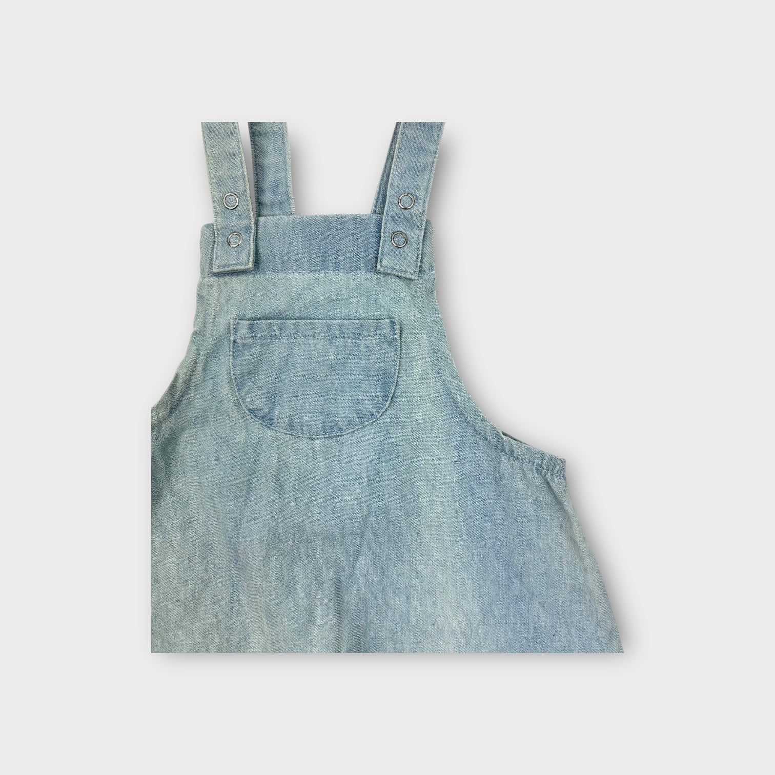 Bonds Chambray Overalls, Size 000