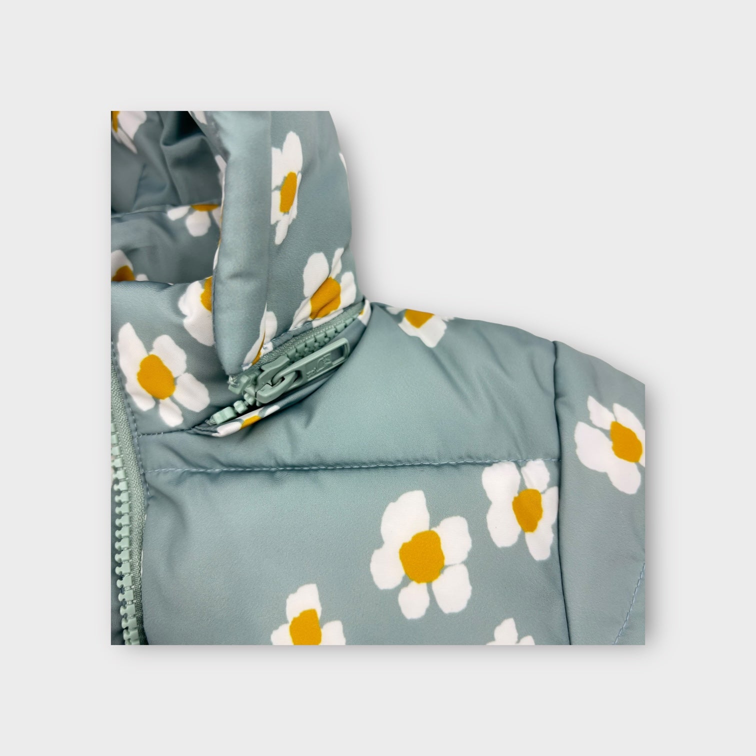 Stella McCartney Flower Puffer Jacket, Size 0