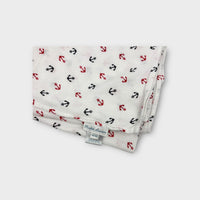 Ralph Lauren Anchor Muslin Wrap