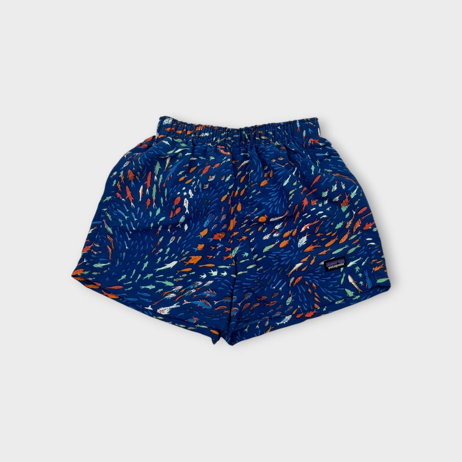 Patagonia Fish Print Swim Shorts, Size 1