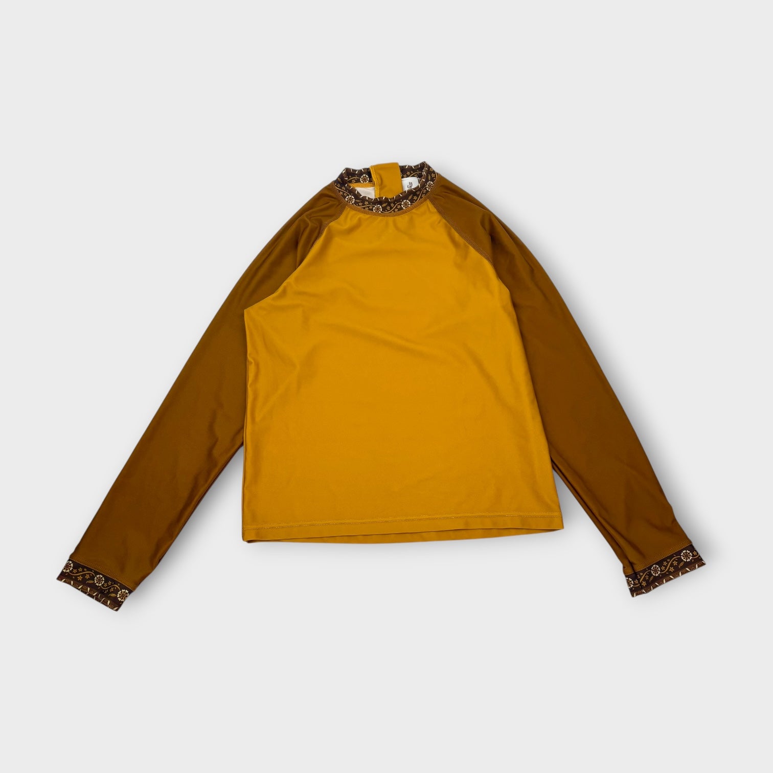 Spell Brown Rash Guard, Size 8-9