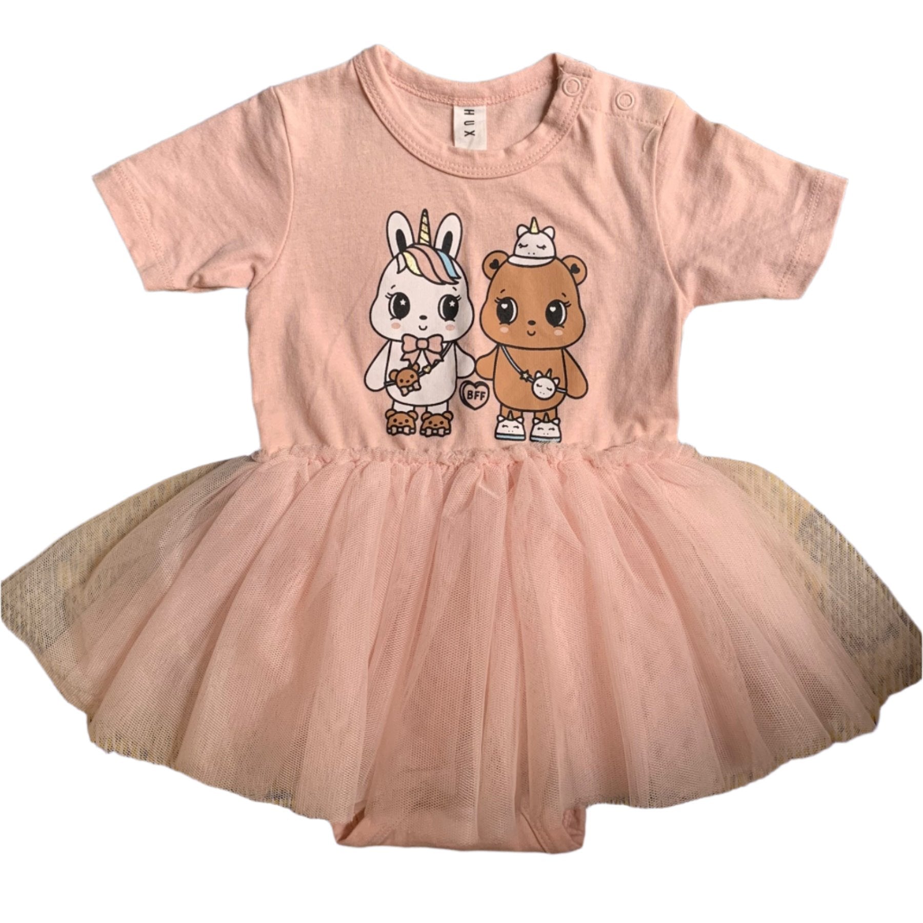 Hux Unicorn Tutu Bodysuit, Size 00