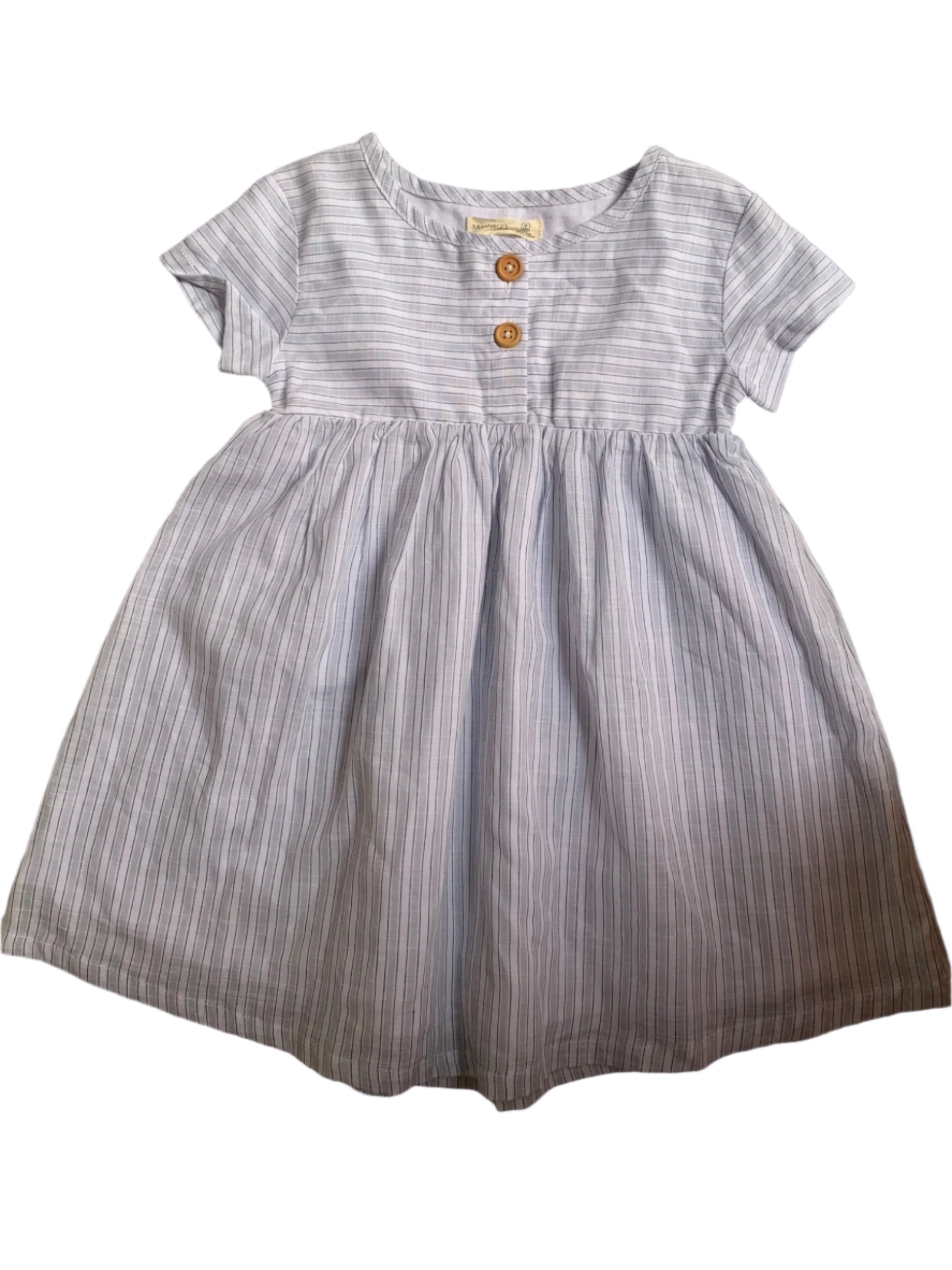 Miann & Co Stripe Dress, Size 12-18m