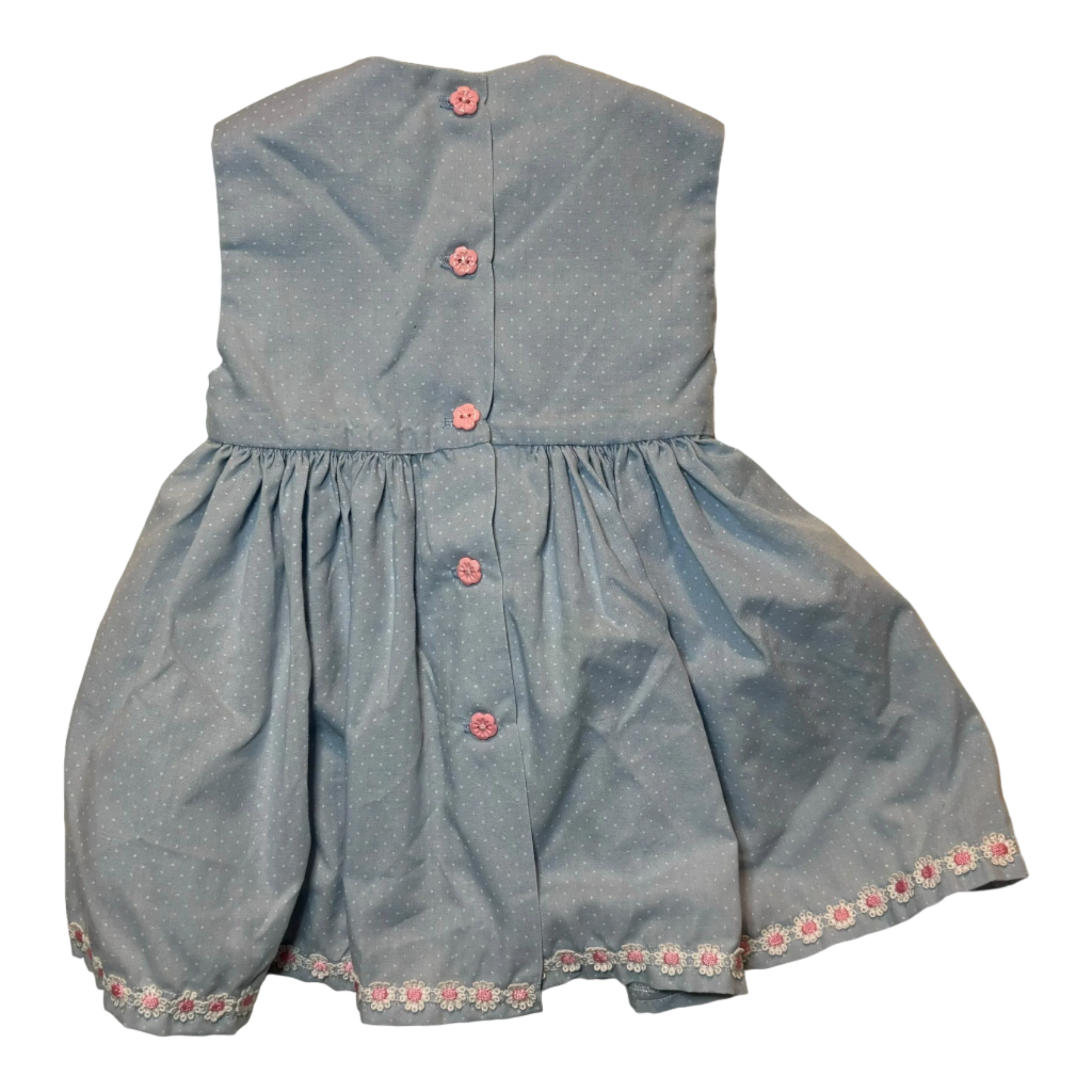 Handmade Smocked Dress, Size 000