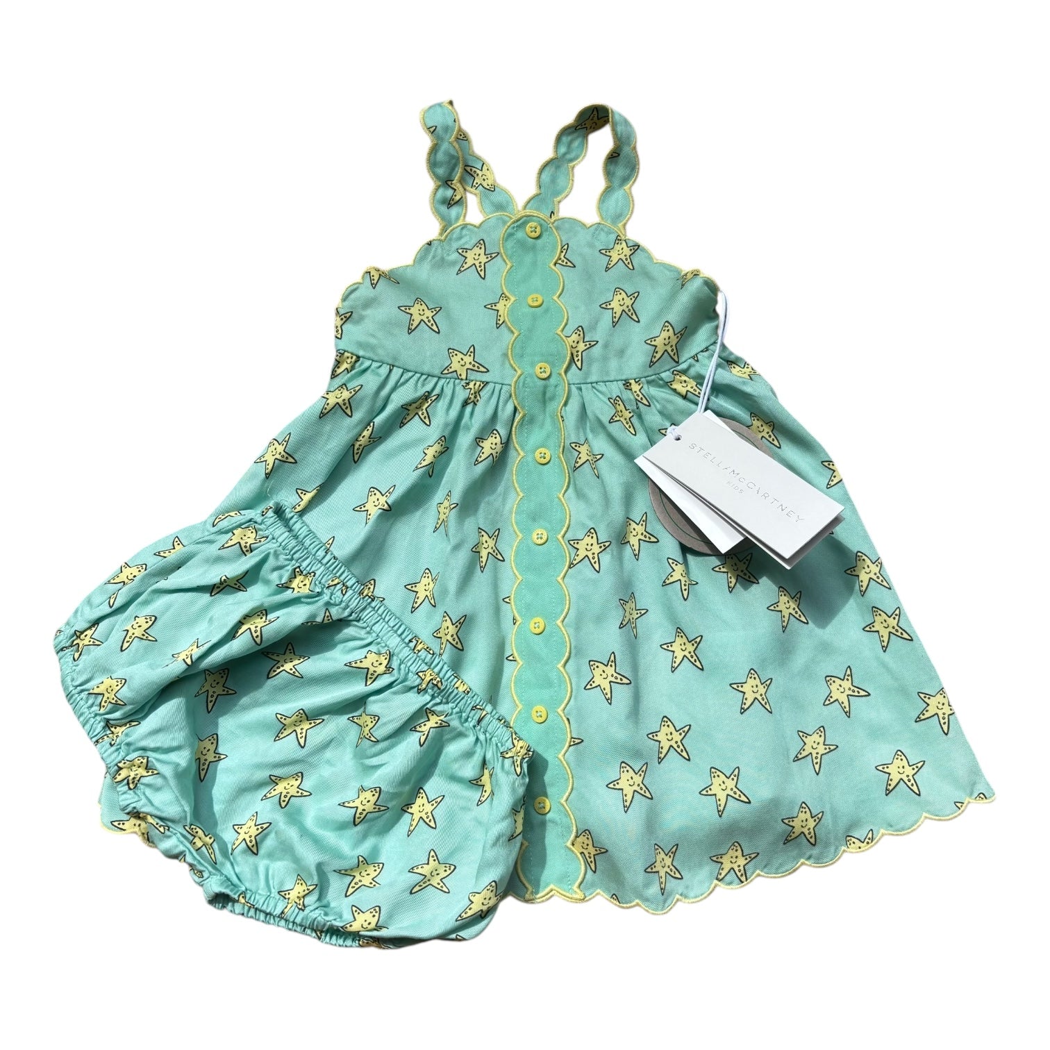Stella McCartney Kids Starfish Dress, Size 0