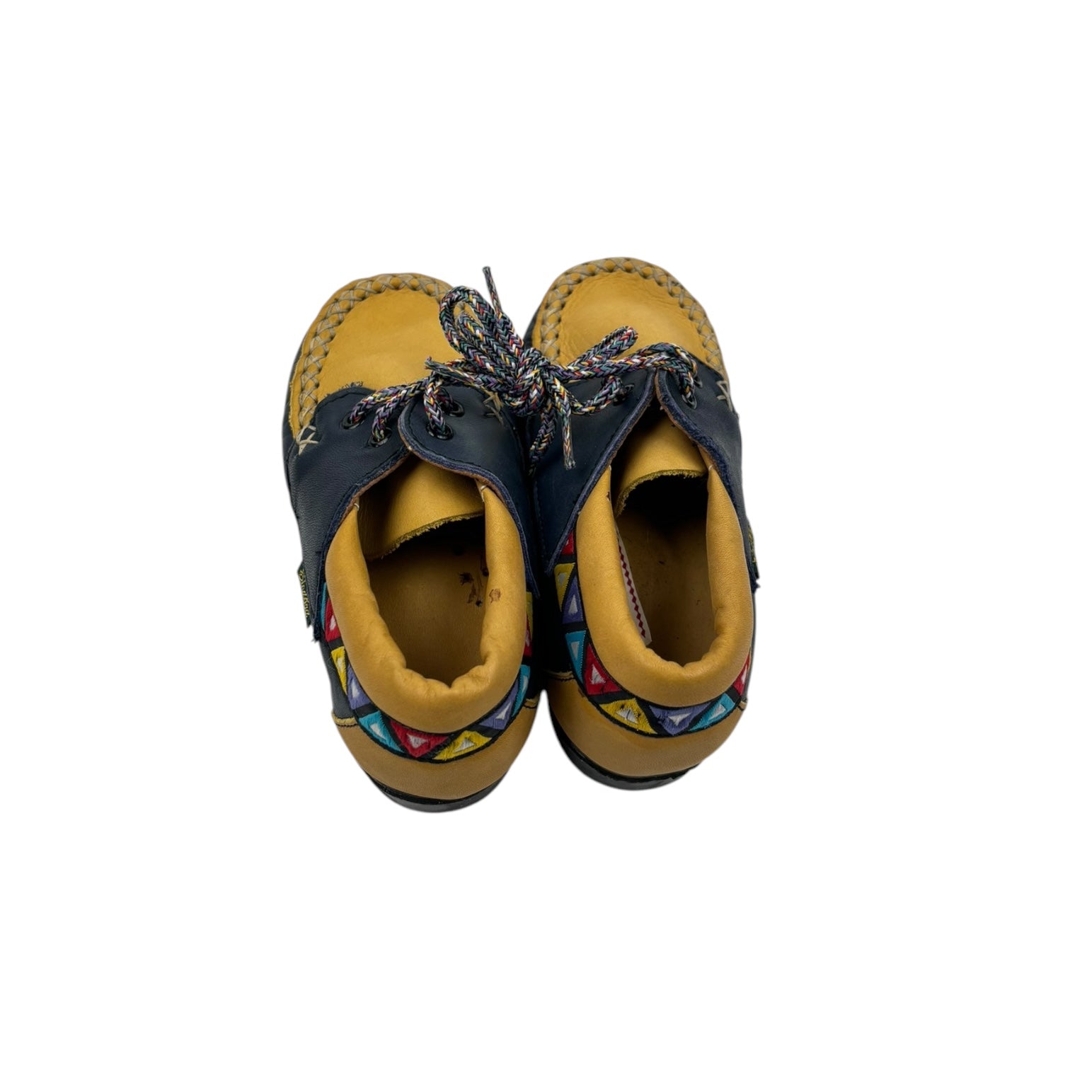 Handmade Leather Moccasins, Size EU26