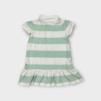 Ralph Lauren Teal Stripe Polo Dress, Size 00