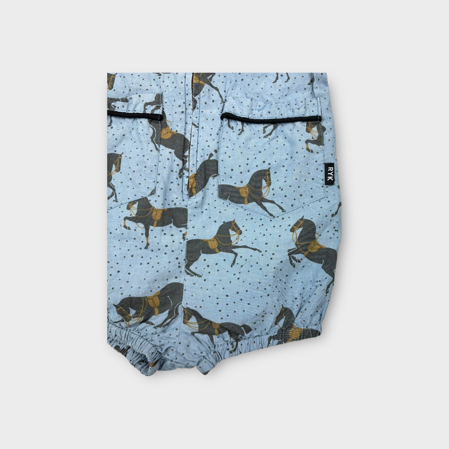 Rock Your Kid Horse Romper, Size 4