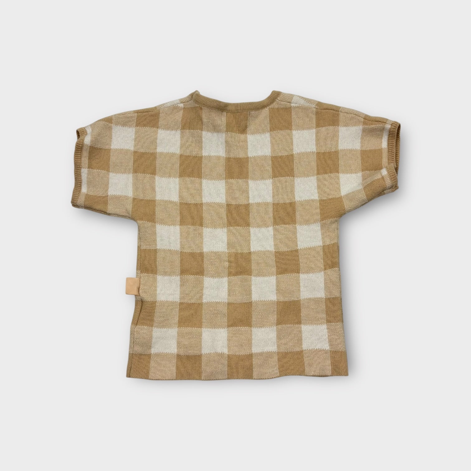Kute Cuddle Gingham Knit Set, Size 0
