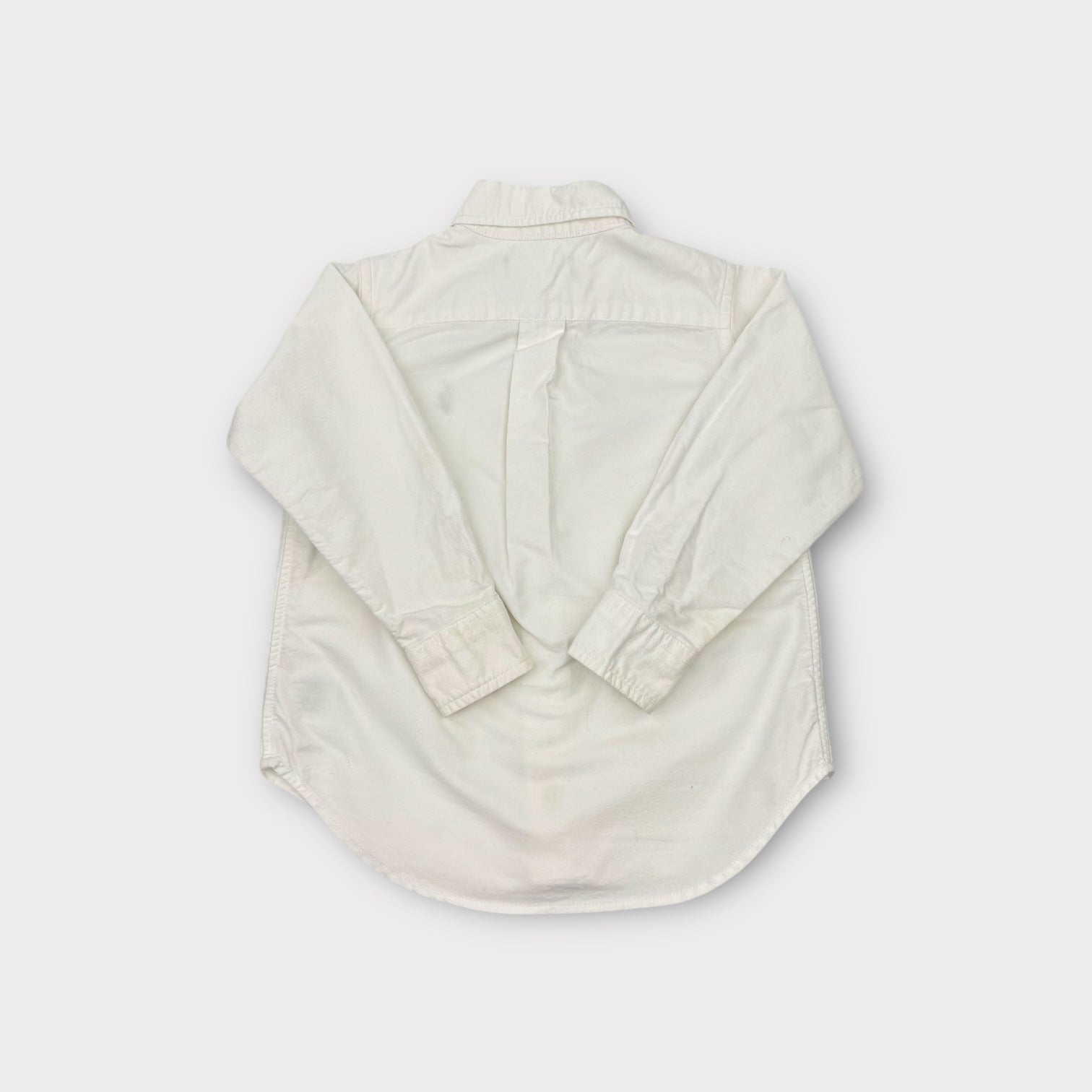 Ralph Lauren White Oxford Shirt, Size 4