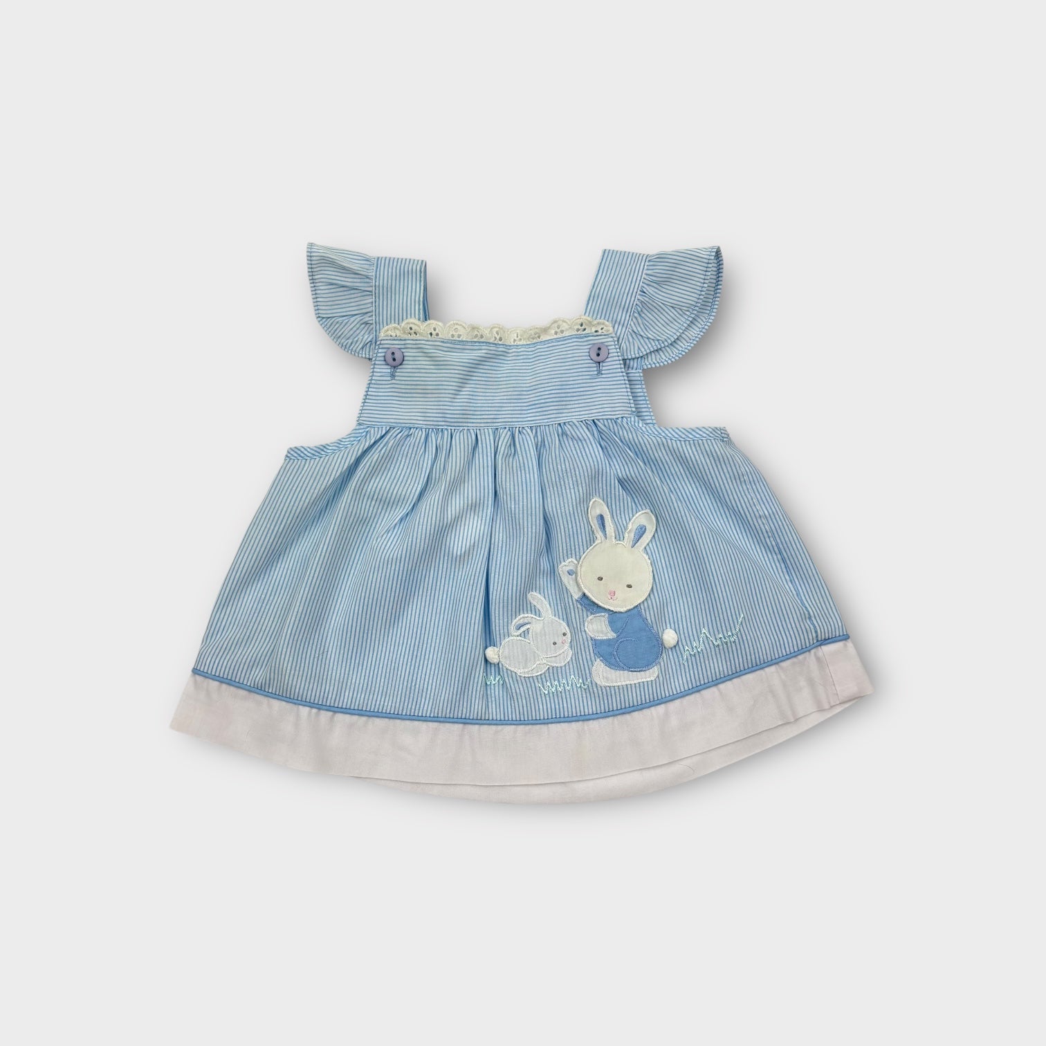 Vintage Stripe Bunny Set, Size 00