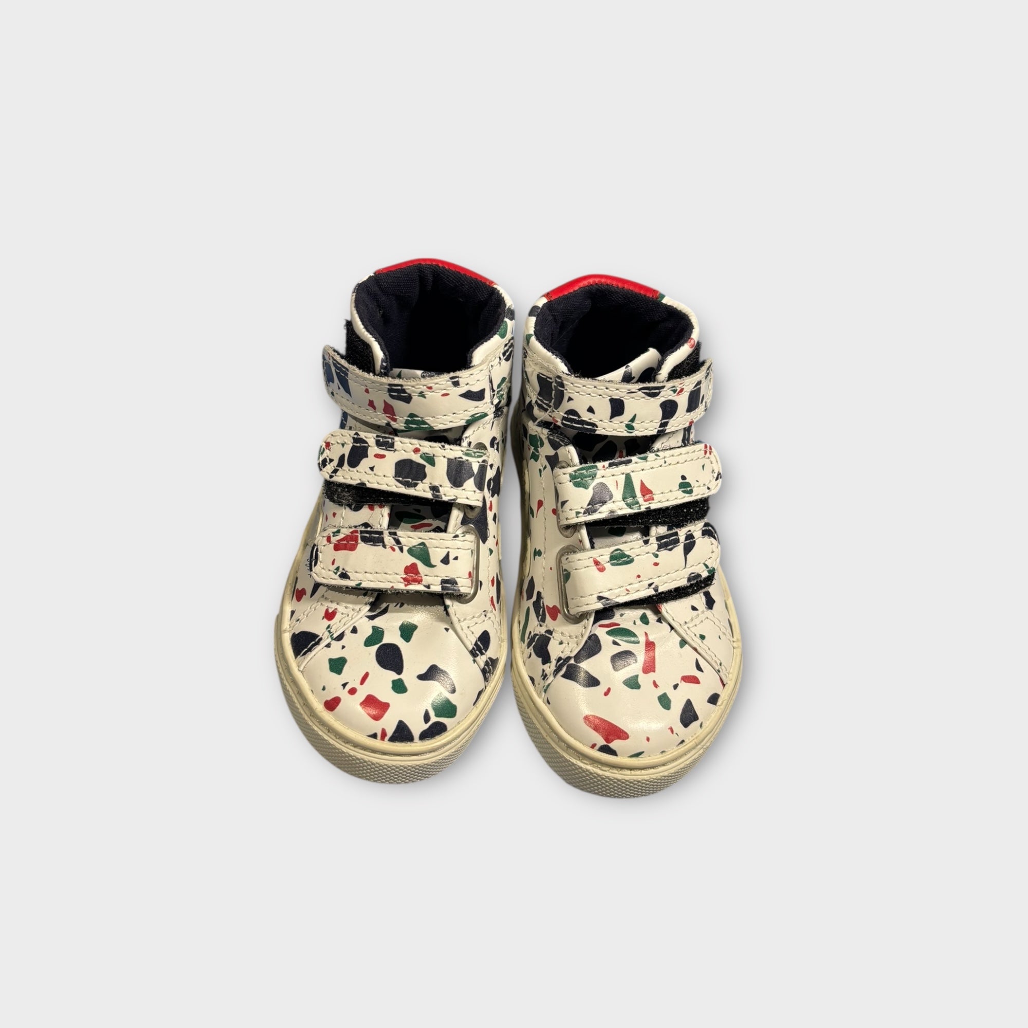Veja Speckled High Top Sneakers, Size EU 23