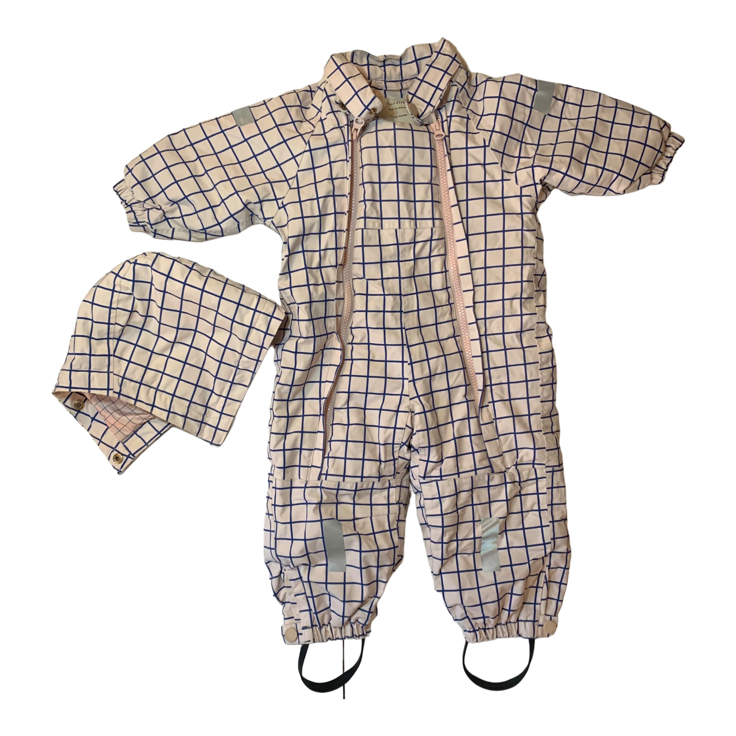 Tiny Cottons Pink Snow suit, Size 0