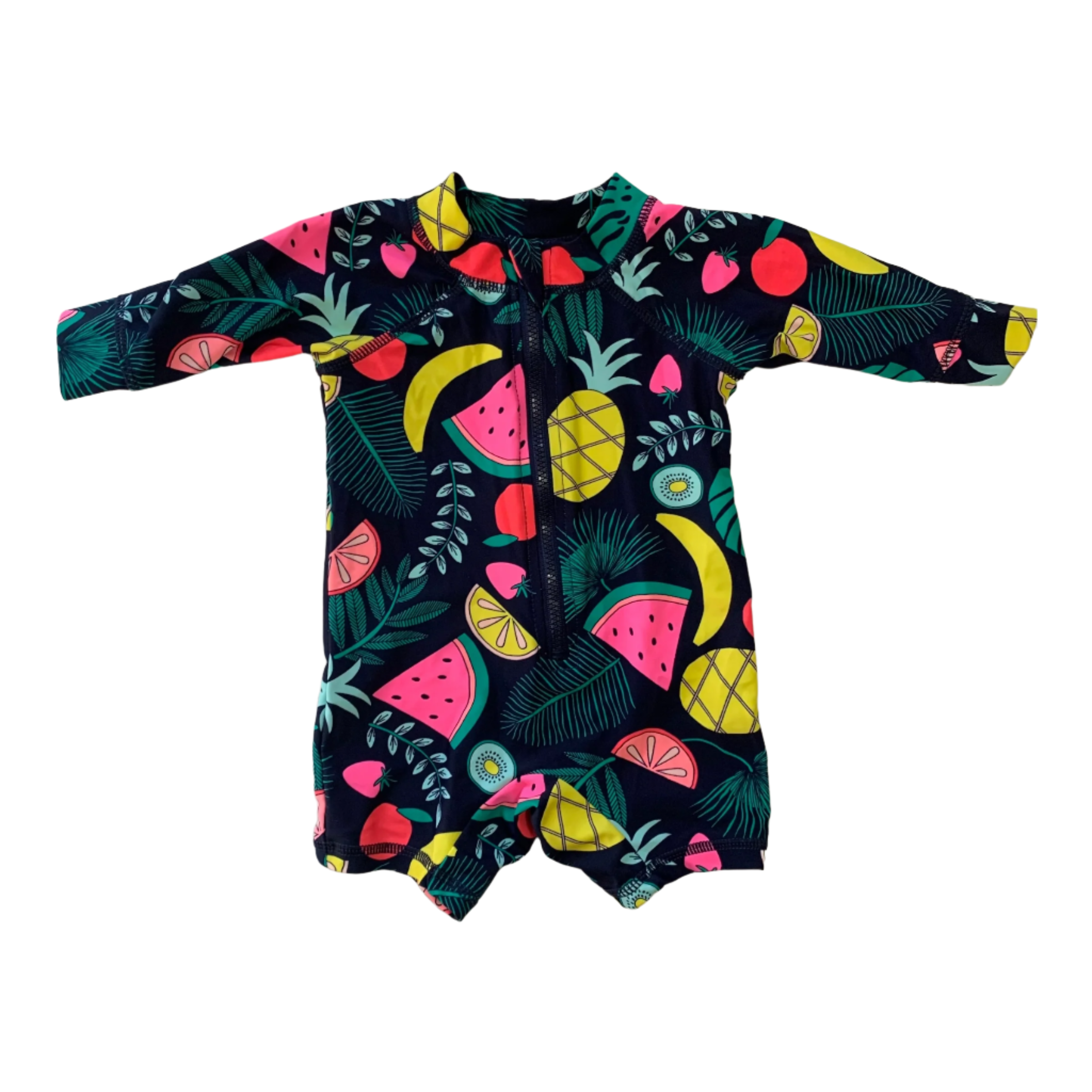 Fruit Print Swimsuit, Size 000