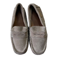 Zara Tan Suede Loafers, Size EUR 27