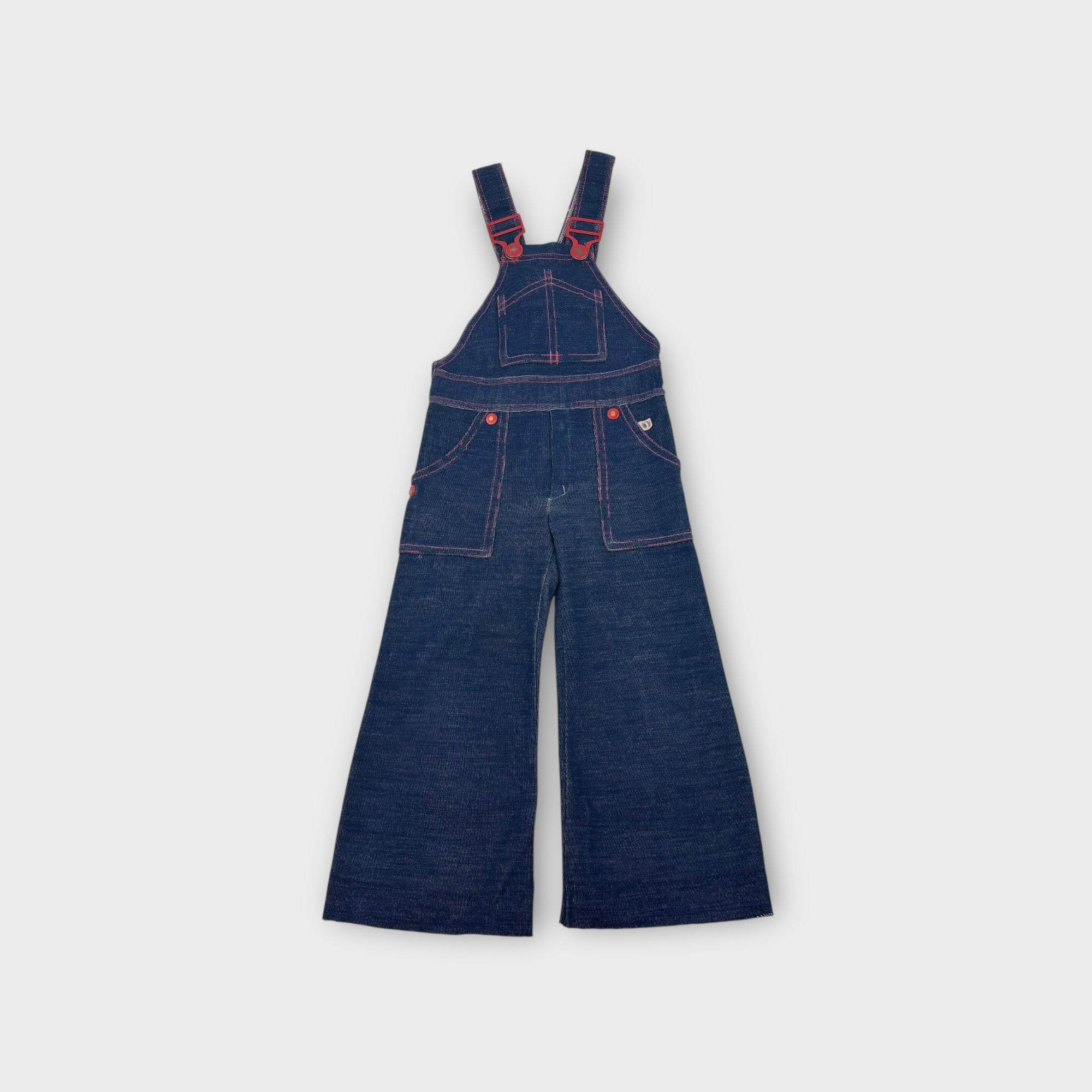 Vintage Denim Overalls, Size 2