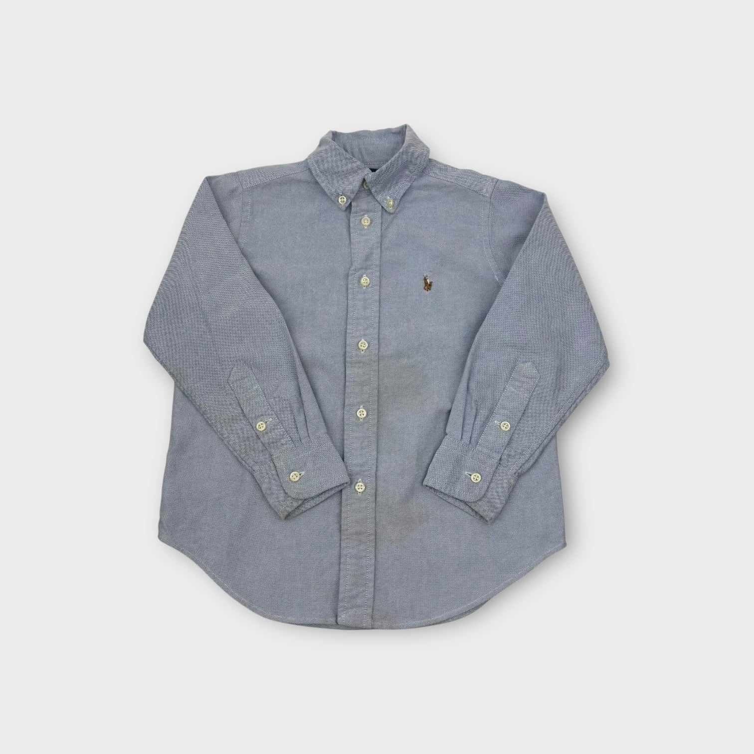 Ralph Lauren Chambray Oxford Shirt, Size 4