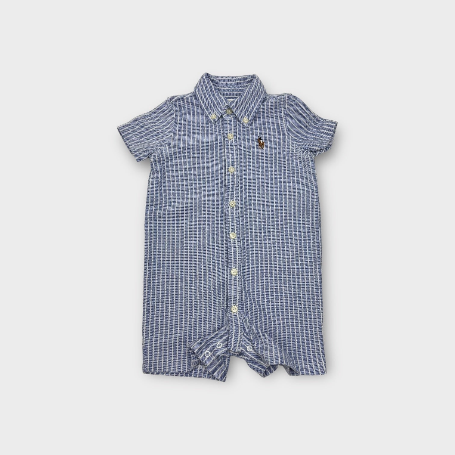 Ralph Lauren Stripe Romper, Size 0