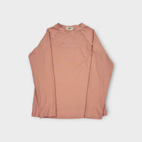 Bencer & Hazelnut Pink Rash Guard, Size 8