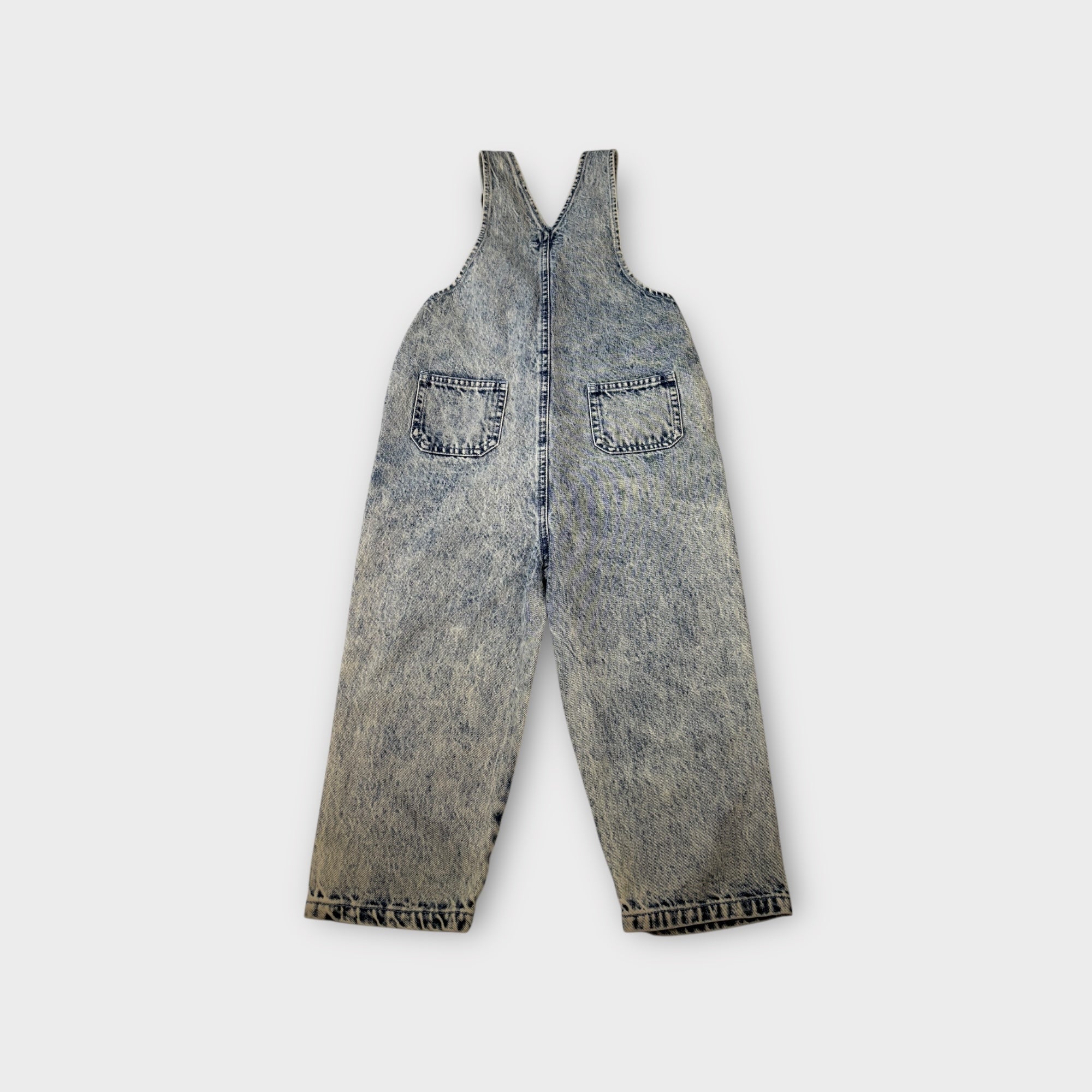 Goldie & Ace Acid Wash Overalls, Size 3