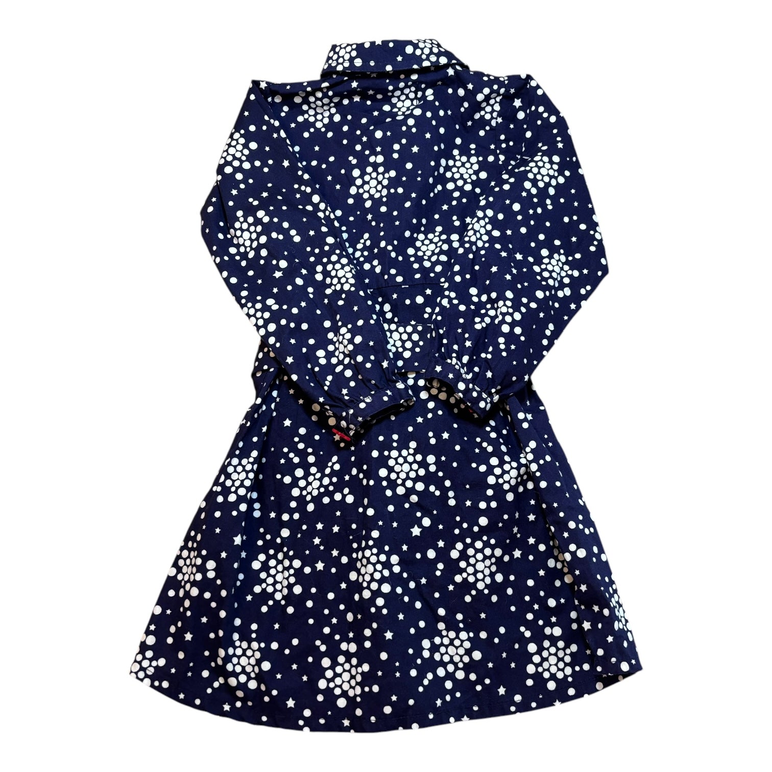 Oobi Stars and Dots Shirt Dress, Size 3-4