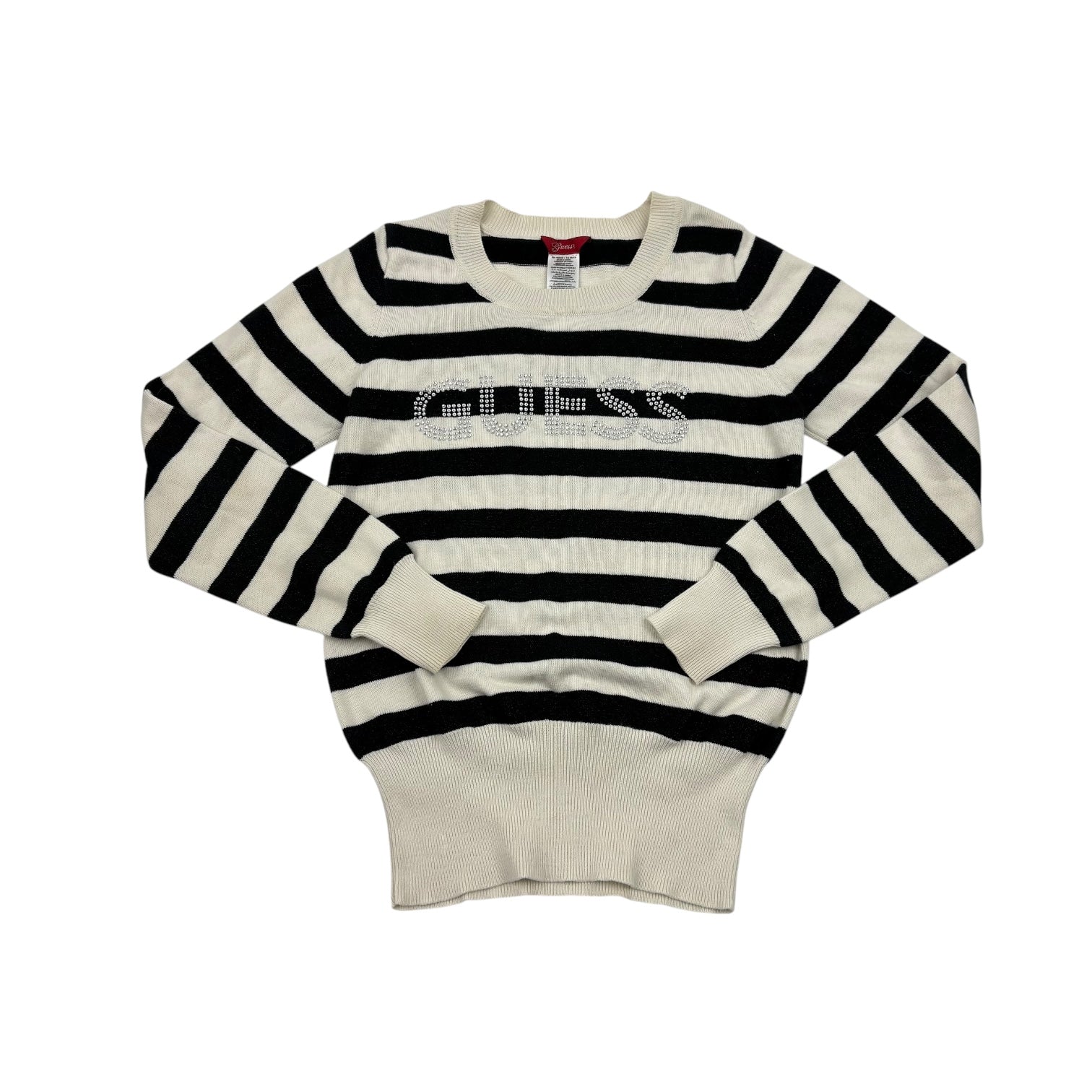Guess Stripe Knit Jumper, Size 8