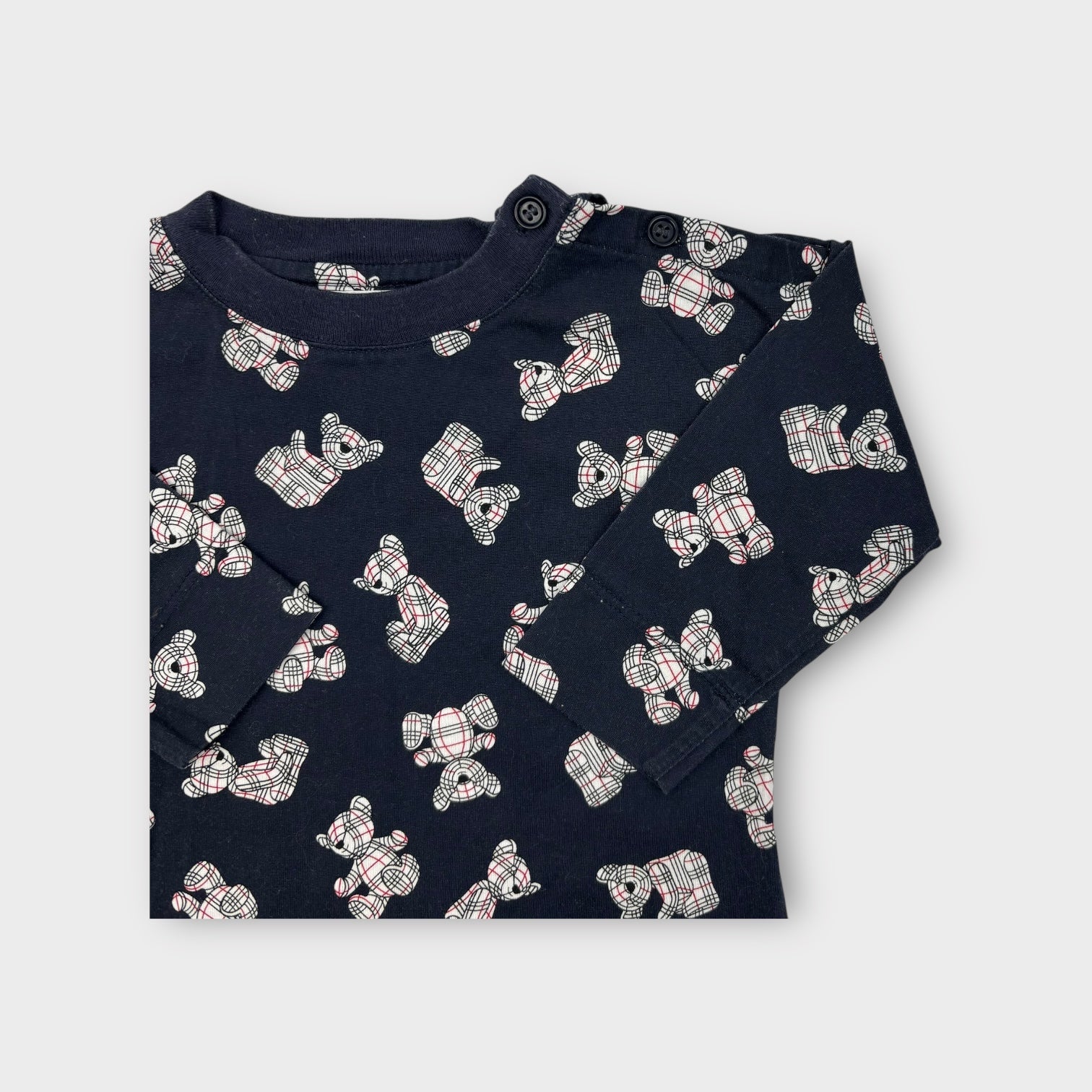 Burberry Teddy Bear Onesie, Size 00