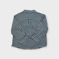 Jacadi Paris Blue Check Shirt, Size 2-3